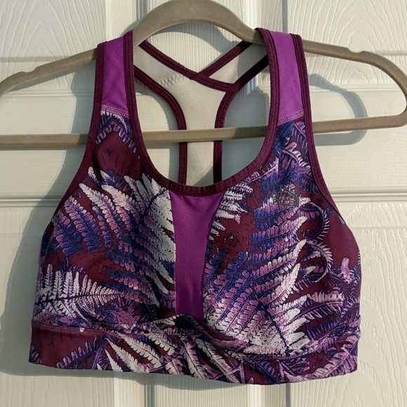 The North Face Other - The North Face Purple Fern Sports Bra